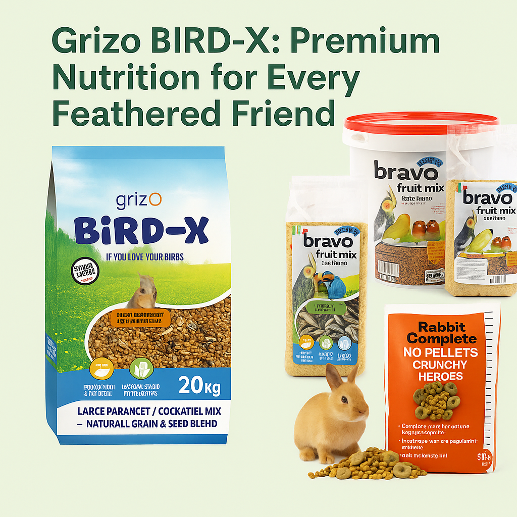 Grizo BIRD-X: Premium Nutrition for Every Feathered Friend