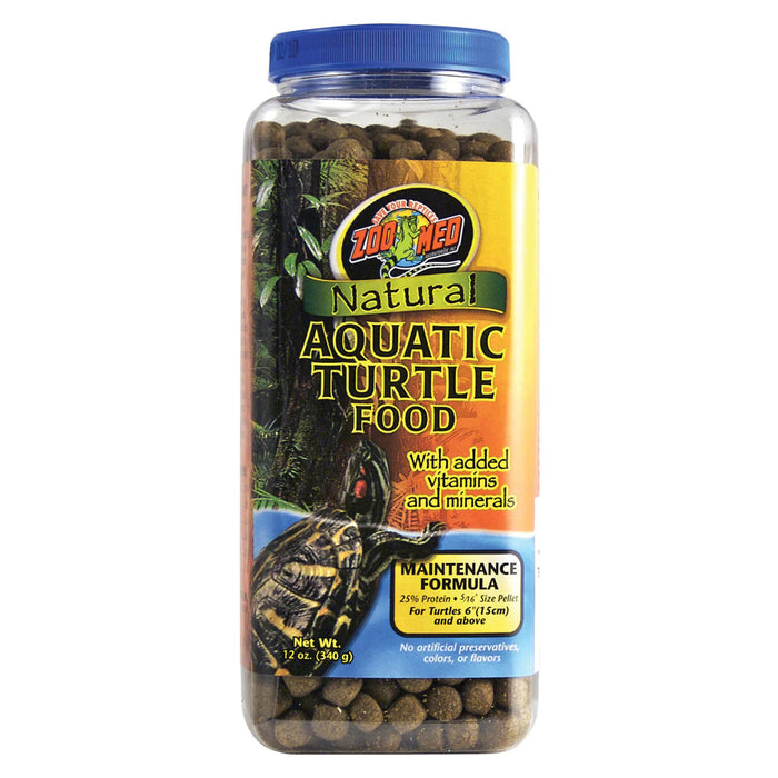 Zoo Med Natural Aquatic Turtle Food Maintenance Formula, 340g