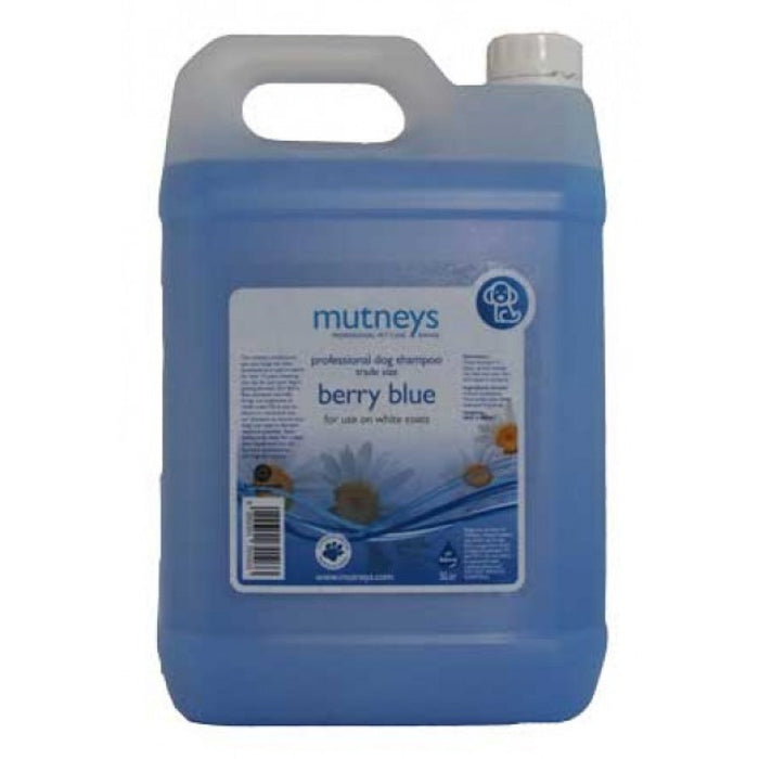 Berry Blue Shampoo for White Dogs 5 L