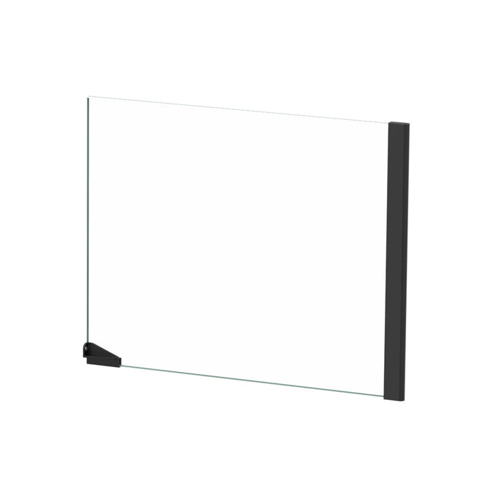 Spare Part Glass Right Door for Terrarium, Black, 132x45x75 cm