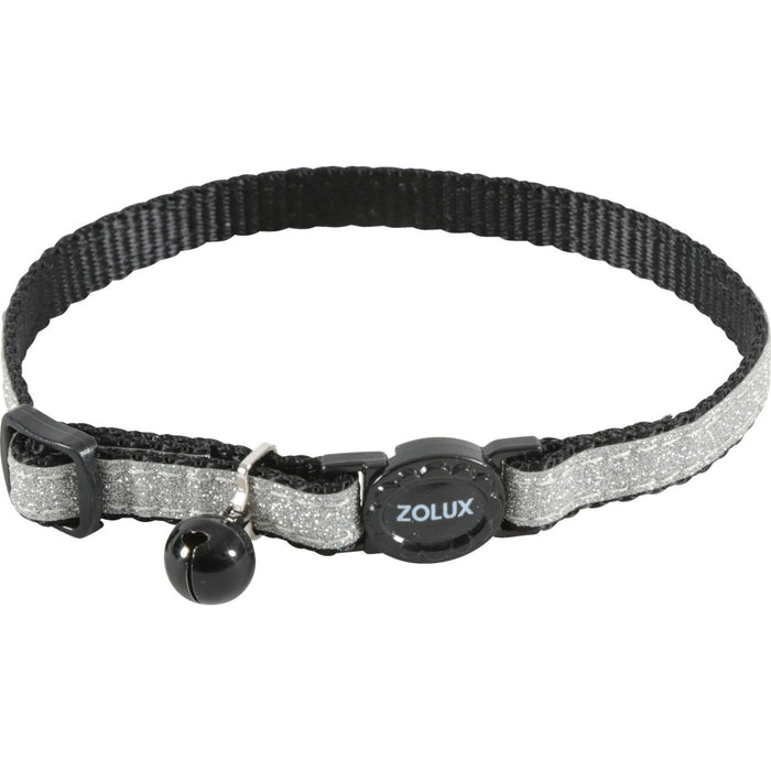 Shiny Nylon Collar Black