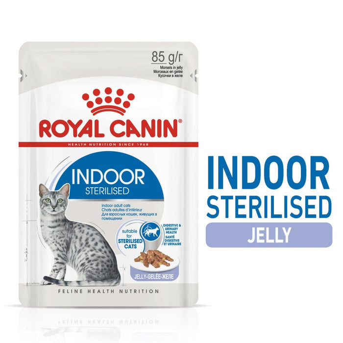 Feline Health Nutrition Indoor Jelly (Wet Food - Pouches) 12 x 85 g