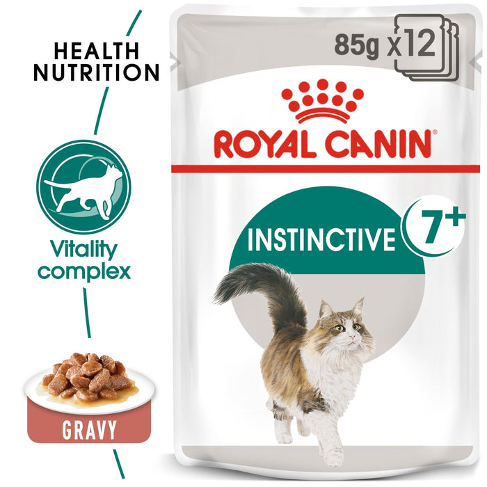 Feline Health Nutrition Instinctive 7+ Gravy (Wet Food - Pouches) 12 x 85 g