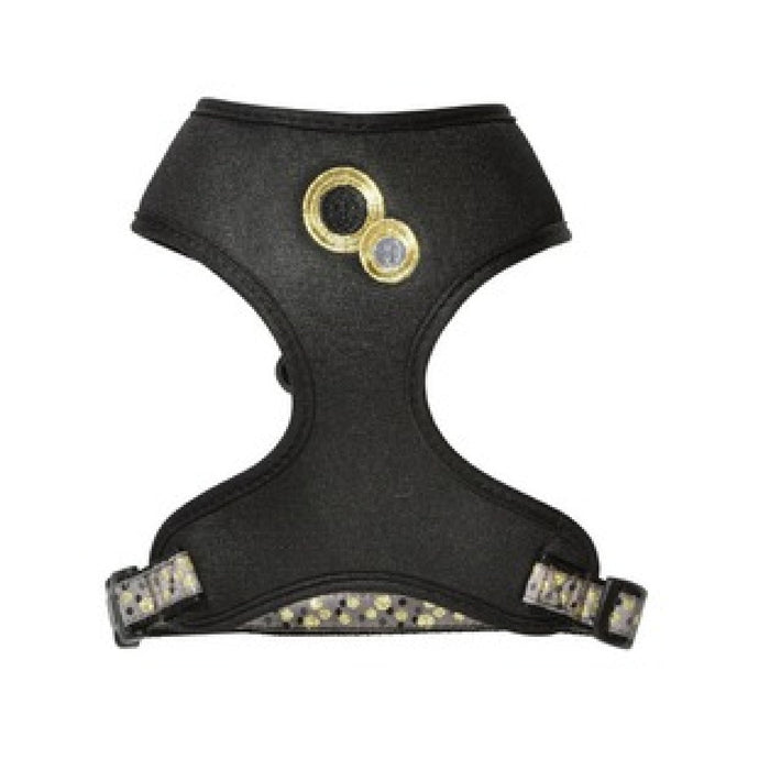 Chamane Harness & Lead Black, Medium