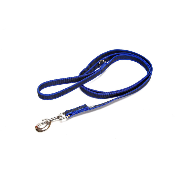 Color & Gray With Handle Leash With Ring Blue-Gray Width 2 cm & Length 1.8 m