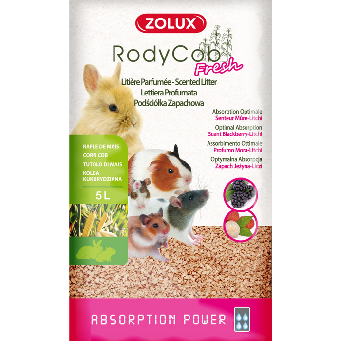 Rodent Litter Rodycob Blackberry-Litchi 5L