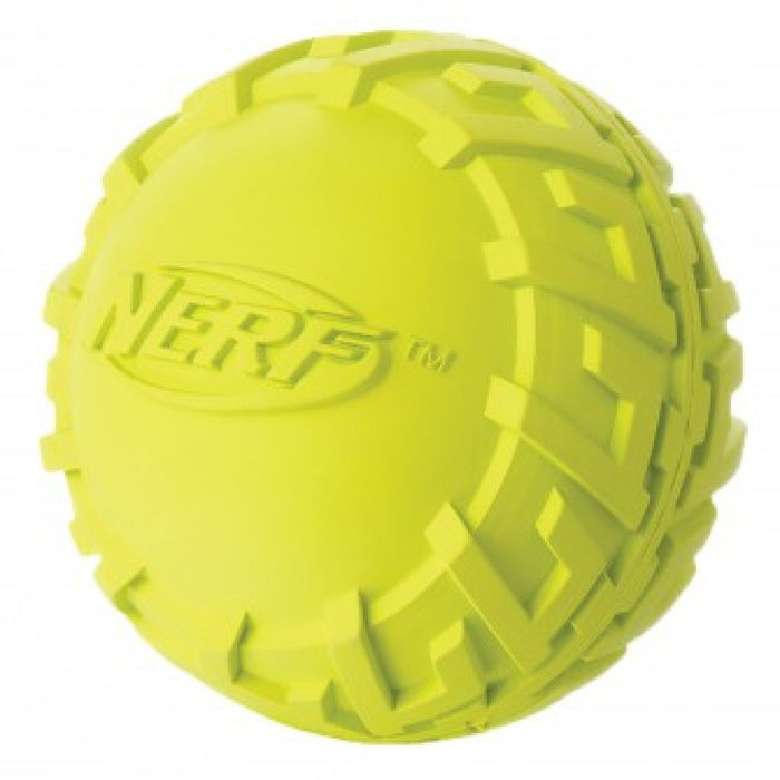 Tire Squeak Ball Green/Red, Small