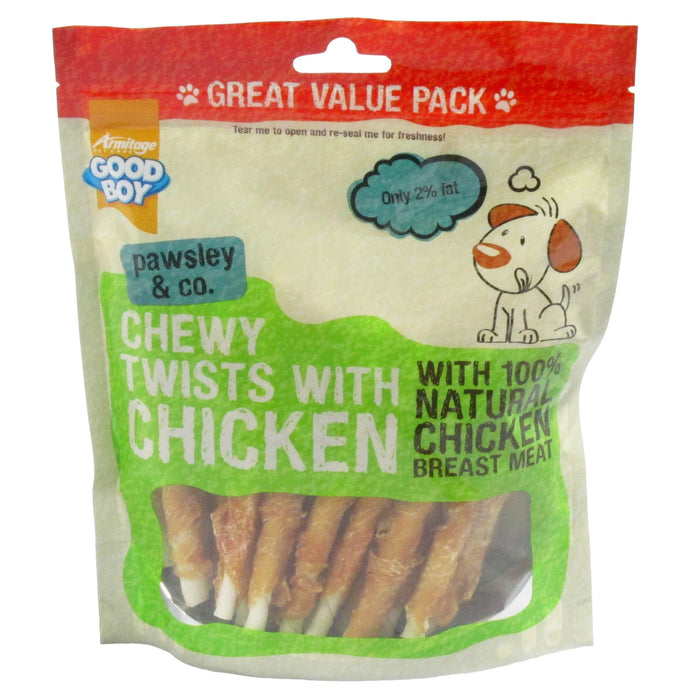 Goodboy Chewy Chicken Twists Value Pack 320 g