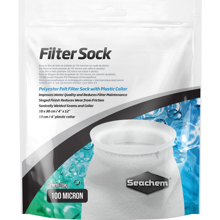 Filter Sock 100 micron welded 10 x 30 cm