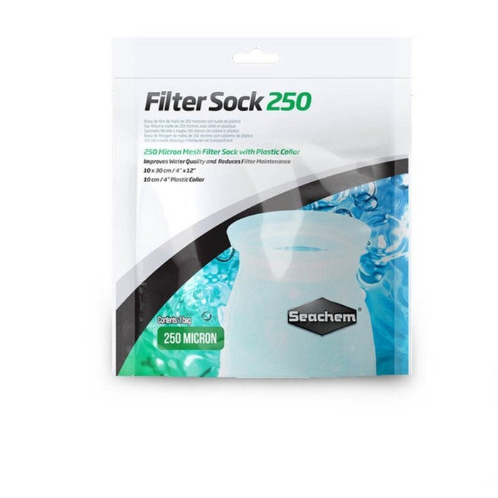 Filter Sock 250 micron mesh 10 x 30 cm