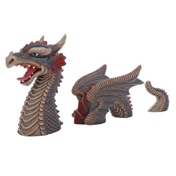 Red Dragon #1 - 12x9.5 x11.5 cm