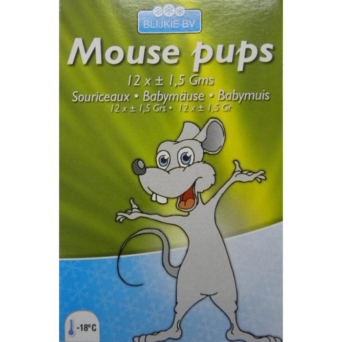 Frozen Mouse Pups (Pinkies) in Blister Pack 1.5 g - Zero Waste