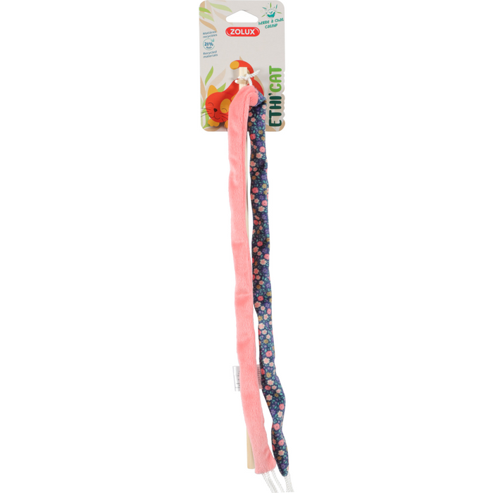 Ethicat Floral Ribbon Wand Toy