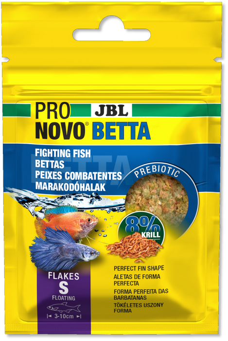 JBL Pronovo Betta Flakes S 20 ml - Zero Waste