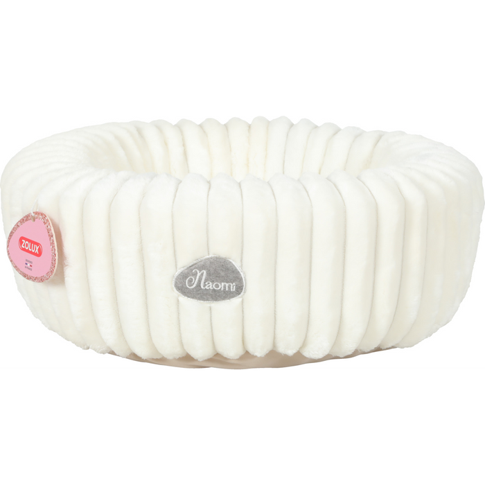 Naomi Quilted Basket Beige, 42 cm