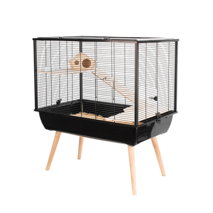 Neo Silta Small Rodent Cage Black