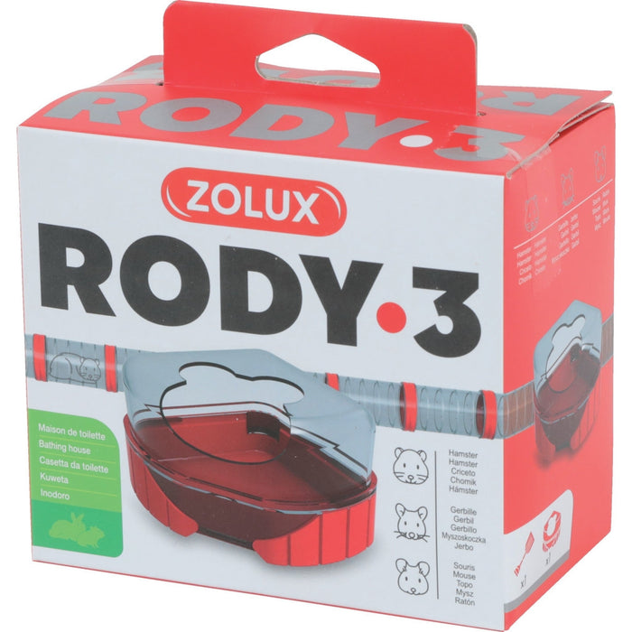 Rody 3 Toilet House Grenadine, Red