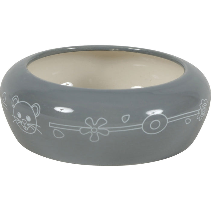 Ceramic Bowl Grey, 250 ml