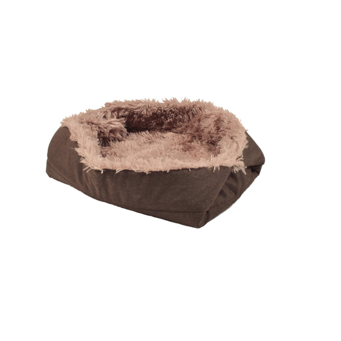 Multirelax 2-In-1 Throw & Nest- Brown, Small