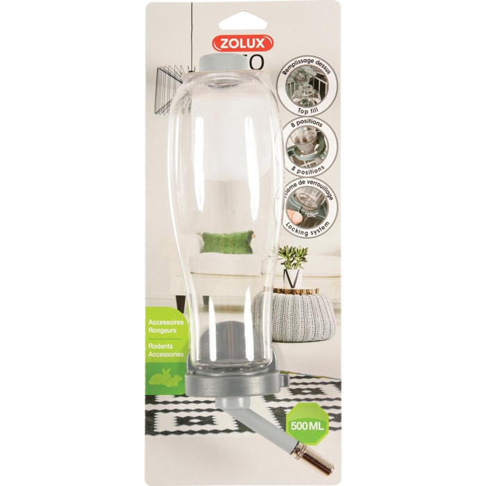 Rodent Water Feeder Grey, 500 ml