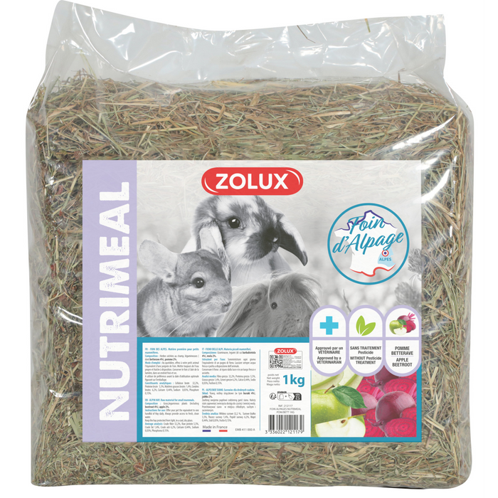 Nutrimeal Alpine Hay Apple Beetroot 1Kg
