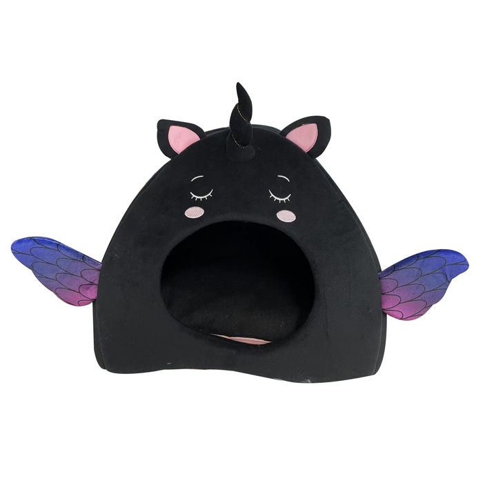 Bed Fright Dark Unicorn 43 x 33 x 39 cm