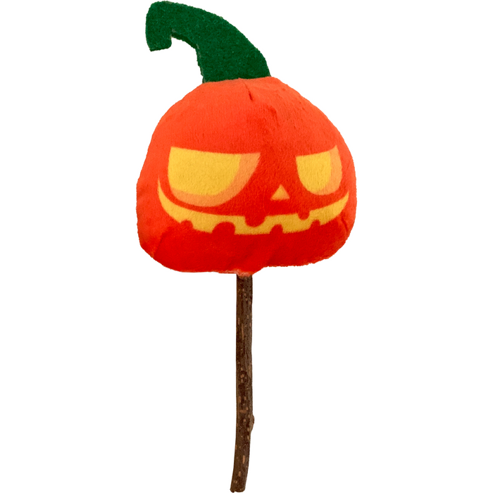 Cat Toy Fright Pumpkin W/ Silvervine 15 cm