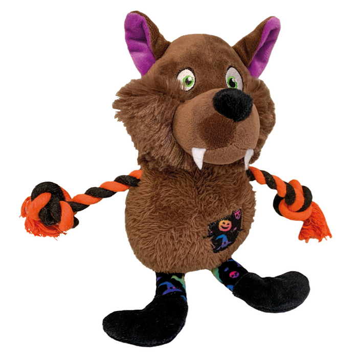 Dog Toy Fright Werewolf W/ Rope 30 cm