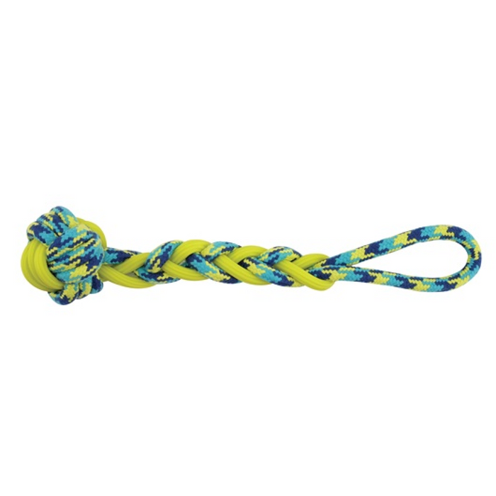 K9 Fitness by Zeus Rope and TPR Ball Tug 40.64 cm dia.