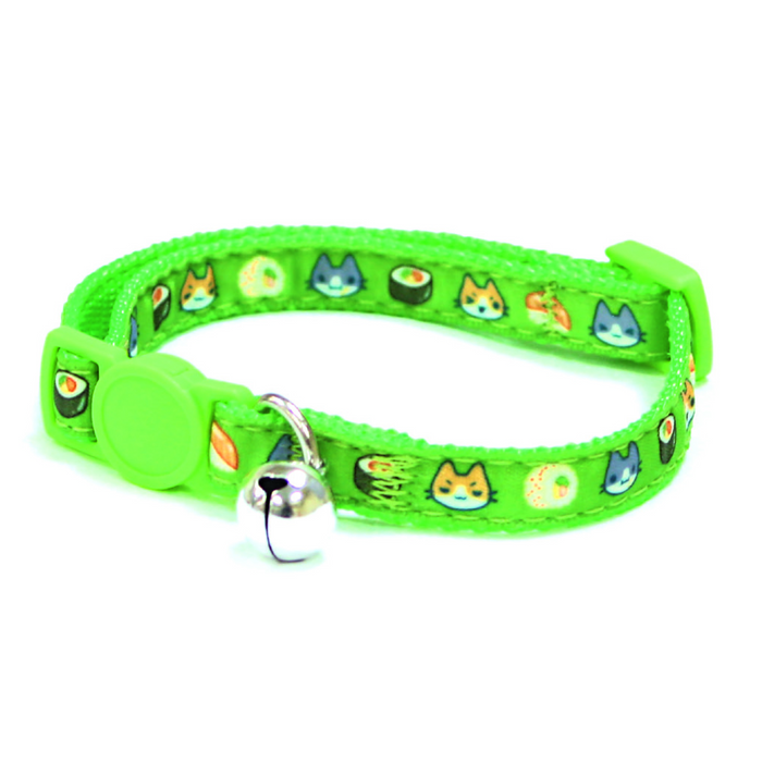 Catmania Cat Collar, Smallushi Green
