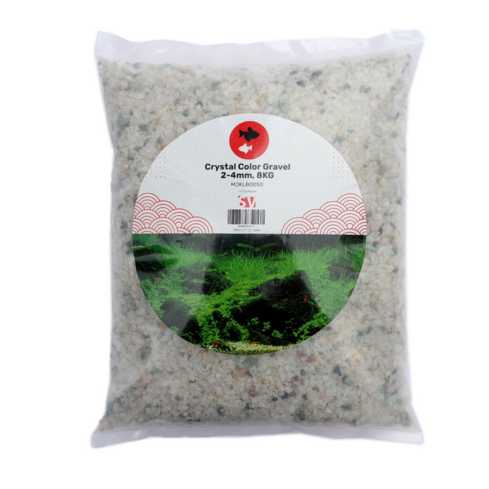 Crystal Color Gravel, 2-4 mm, 8 kg