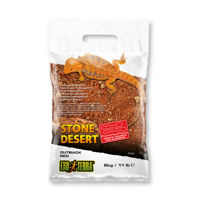 Exo Terra Stone Desert Outback Red 11 lb (5 kg)