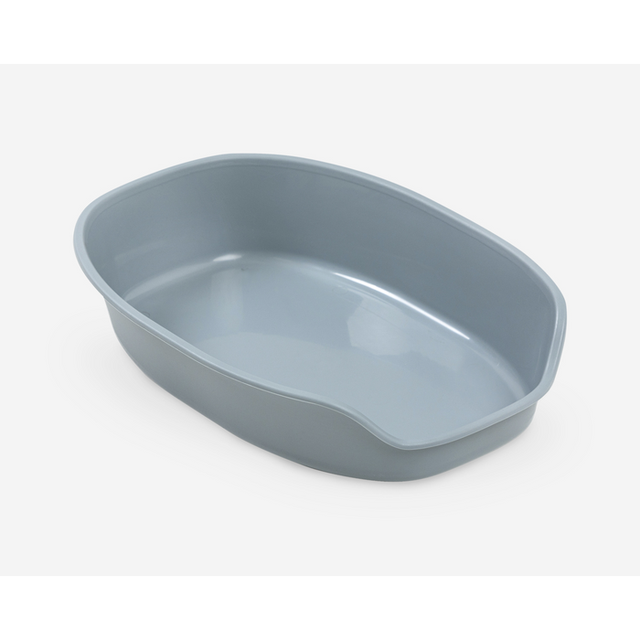 Gemini Cat Litter Tray Light Blue 28 x 42 x 9 cm