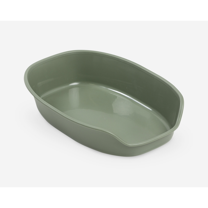 Gemini Cat Litter Tray Green 28 x 42 x 9 cm