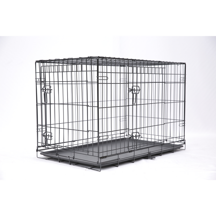 Foldable Dog Crate Medium, 75 x 46 x 53 cm