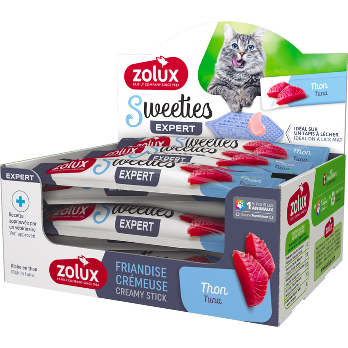 Sweeties Creamy Stick for Cats, Tuna, 48 pcs/box