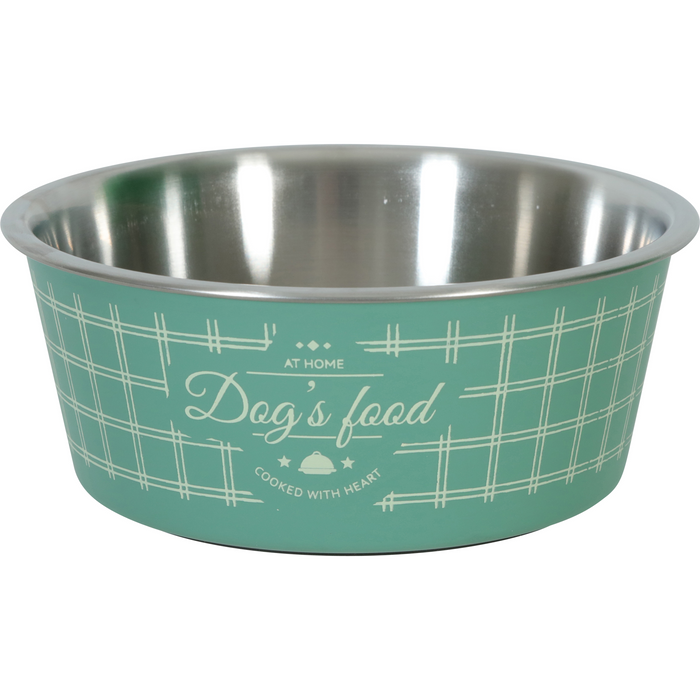 Non-Slip Food Dog Bowl Green 1200 ml