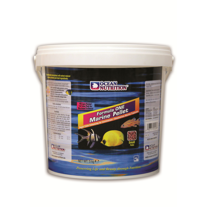 Formula 1 Marine Pellet Small, 5 kg Bucket