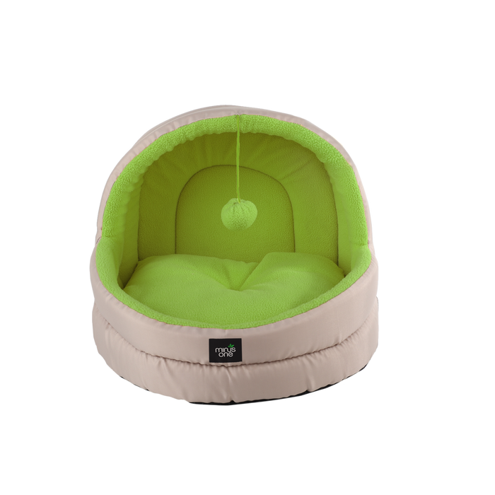 Hideaway Cat Cave Meadow Green