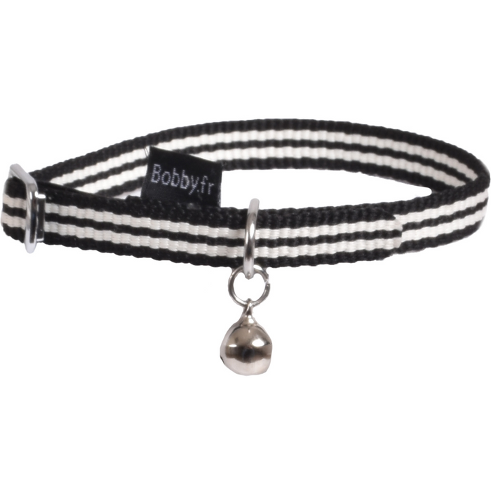 Cat Collar Stripe Black 1 x 30 cm
