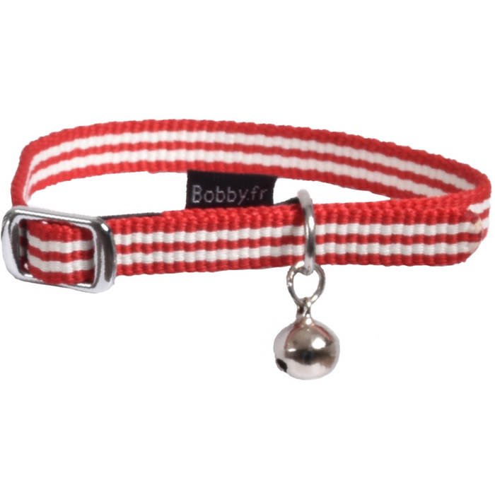 Cat Collar Stripe Red 1 x 30 cm