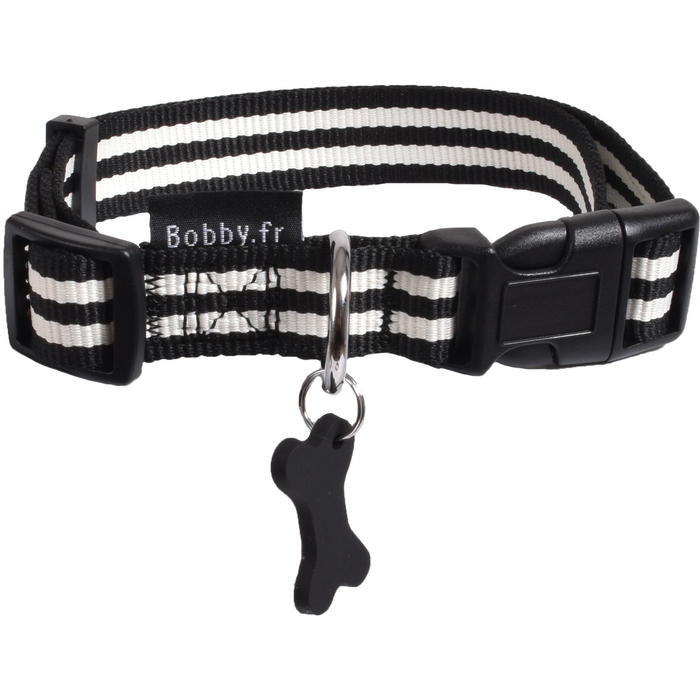 Collar Stripe Black Large