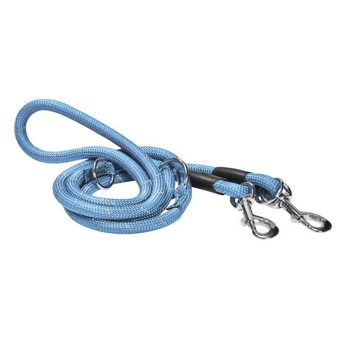 3 Positions Walk Leash Blue