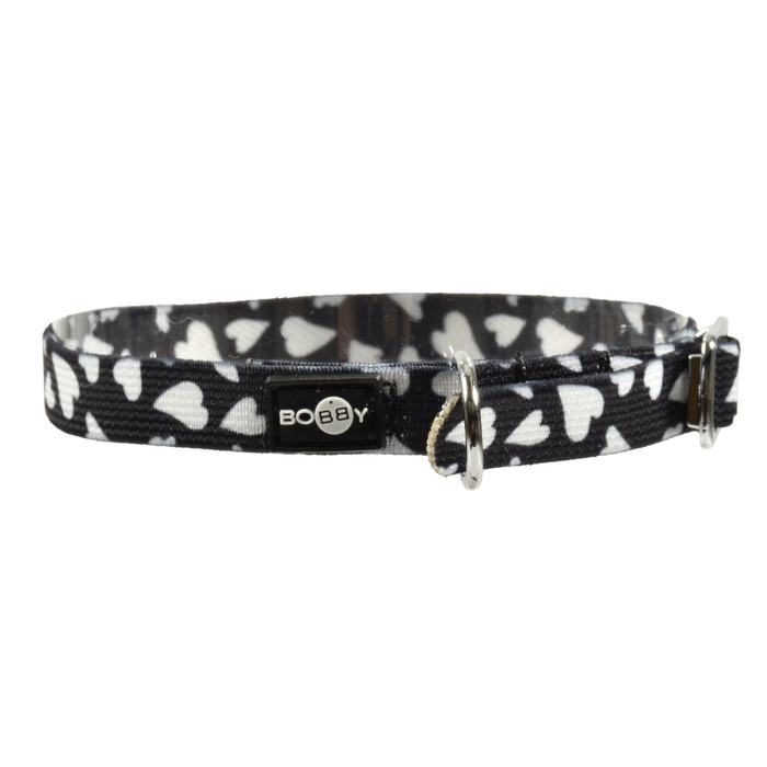 Cat Collar Flex Heart Black 1 x 30 cm