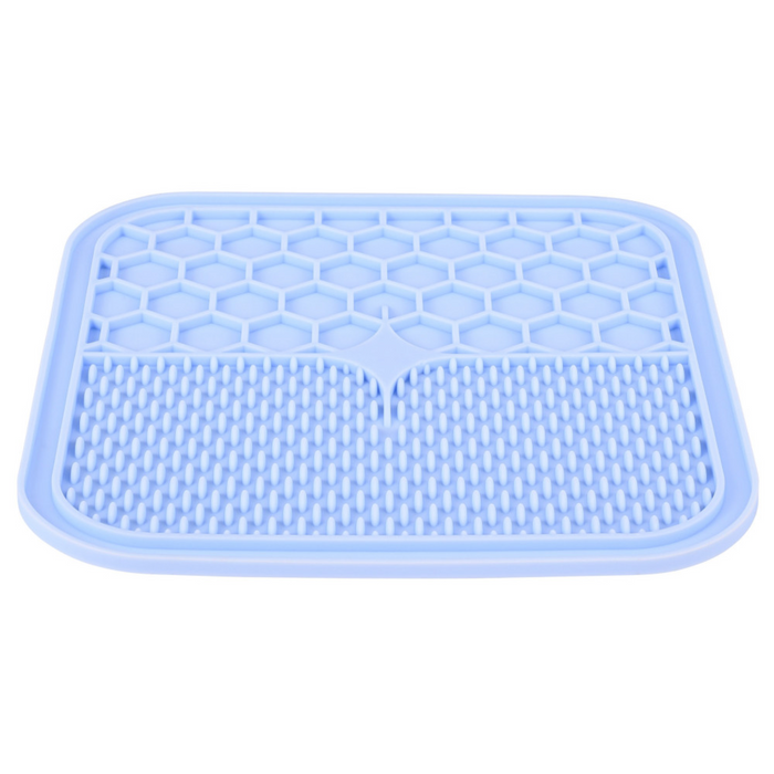 Silicone Licking Mat Blue, Large