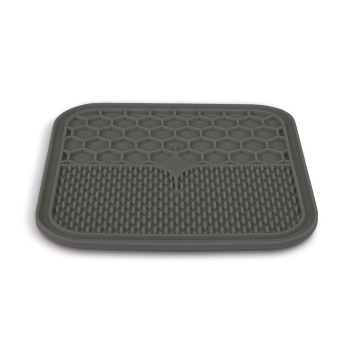 Silicone Licking Mat Grey, Large