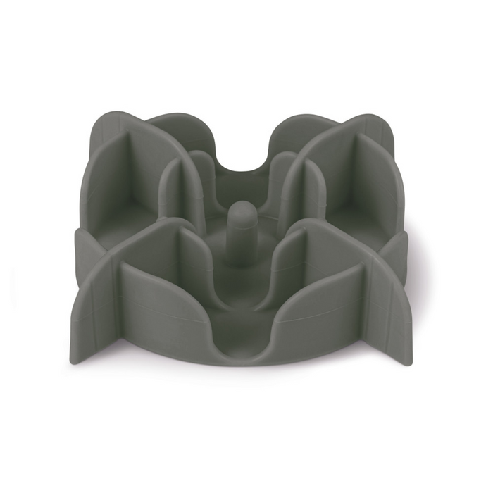 Silicone Slow-Feeding Bowl Insert Grey, Medium