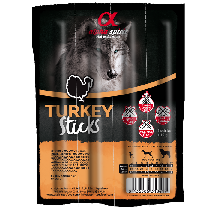 Turkey Sticks 4/pk