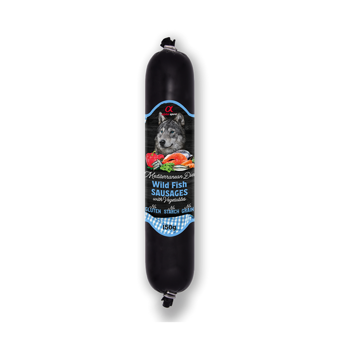 Mediterranean Sausage Wild Fish With Vegetables 150 g