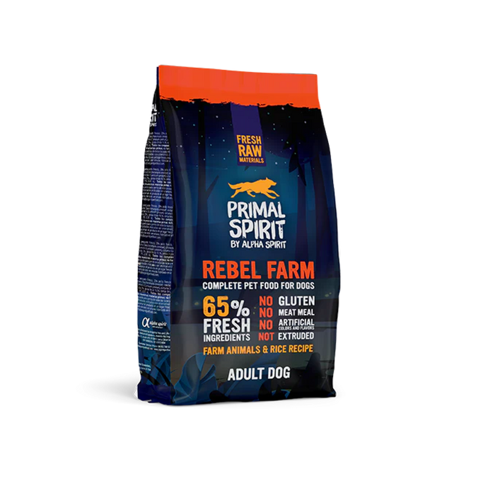 Primal 65% Rebel Farm Dog Food 1 kg